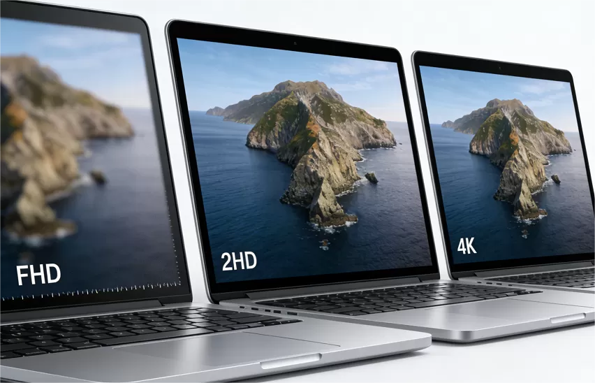 A Clear Guide to FHD, 2K, and 4K Notebook Display Differences A Clear Guide to FHD, 2K, and 4K Notebook Display Differences
