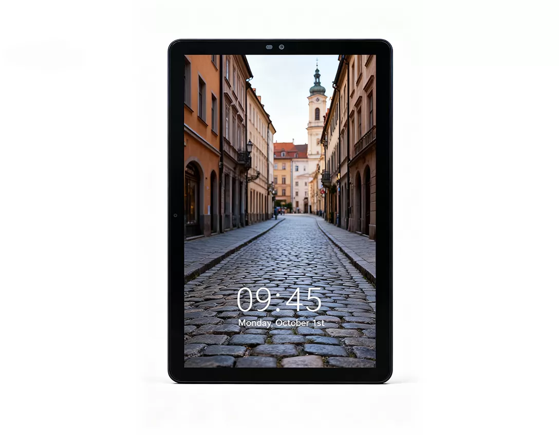 8 인치 디스플레이 크기